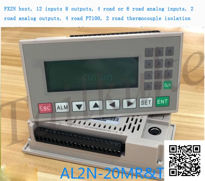 Plc One Machine Text Machine PLC Op320 One Machine Temperature Acquisition PT100 Thermocouple