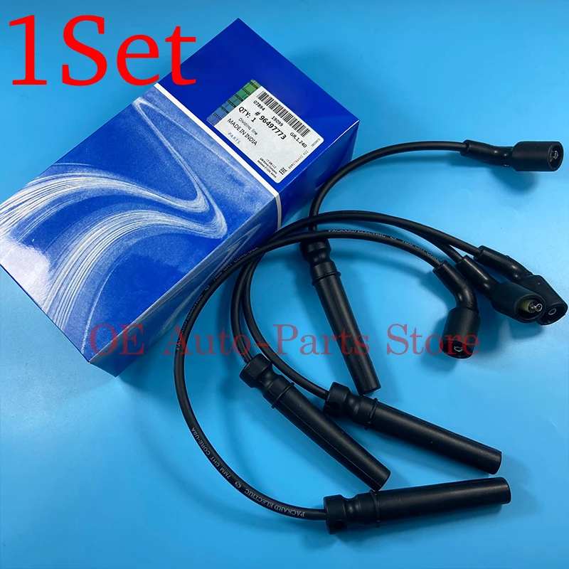 1Set Original Ignition Wire set Cable Kit For 99-07 Buick Excelle 1.6L Chevrolet Aveo Daewoo 1.6L 96497773