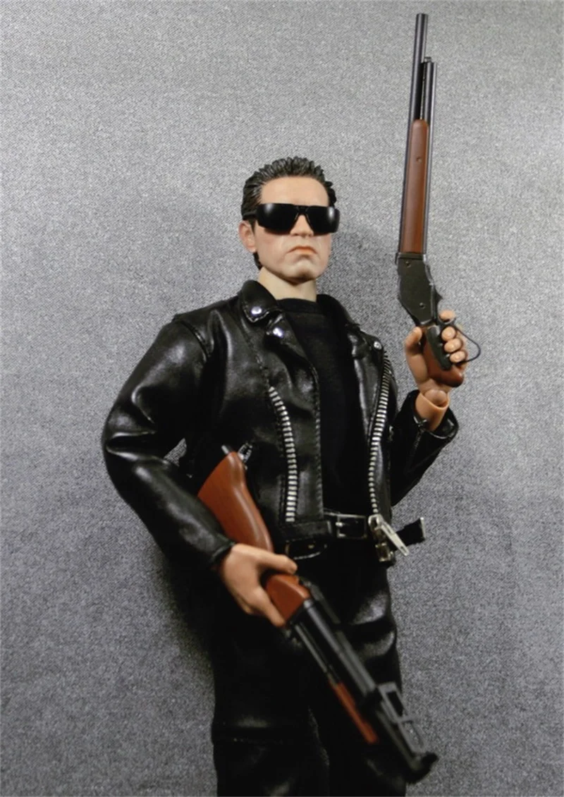 For Fans In Stock 1/6th Model Special Forces Arnold Terminator M1887 Weapon Toys Can Be Suit Many Doll Action Accessories