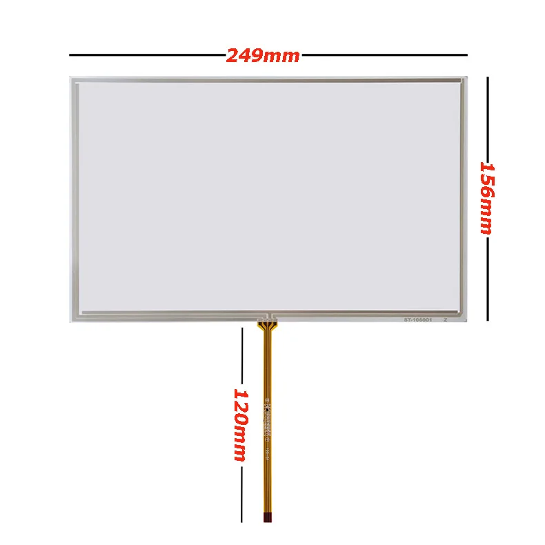 

For 10.6inch 249*156MM AA106TA01-DDA11 Digitizer Resistive Touch Screen Panel Resistance Sensor