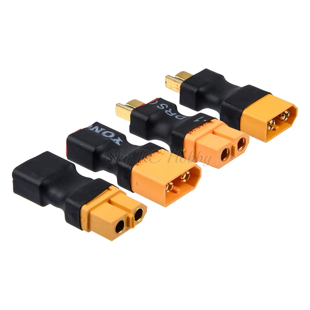 RC XT60 Male / Female To Deans Plug T Female/Male Connector Adapter Car Plane Helicopter Quadcopter Lipo Battery RC Parts