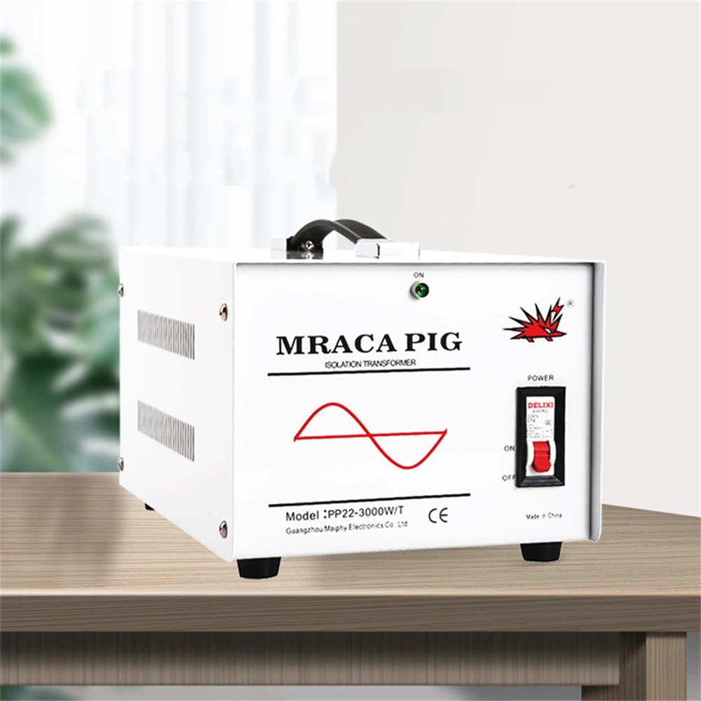 JZ-01 Transformator Daya Tinggi 110V Ke 220V3000W Konverter Tegangan Catu Daya Laut Mulai Lembut Inti Tingkat A