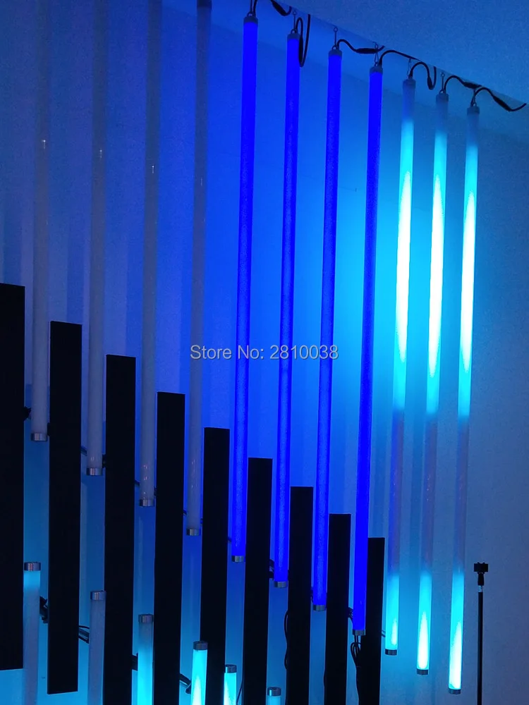 20 X 0.5M/Lot 3D Club KTV led stage tube lights IP67360 degree RGB led pixel tube light 24 Pixel 5050 led shadowless stage light