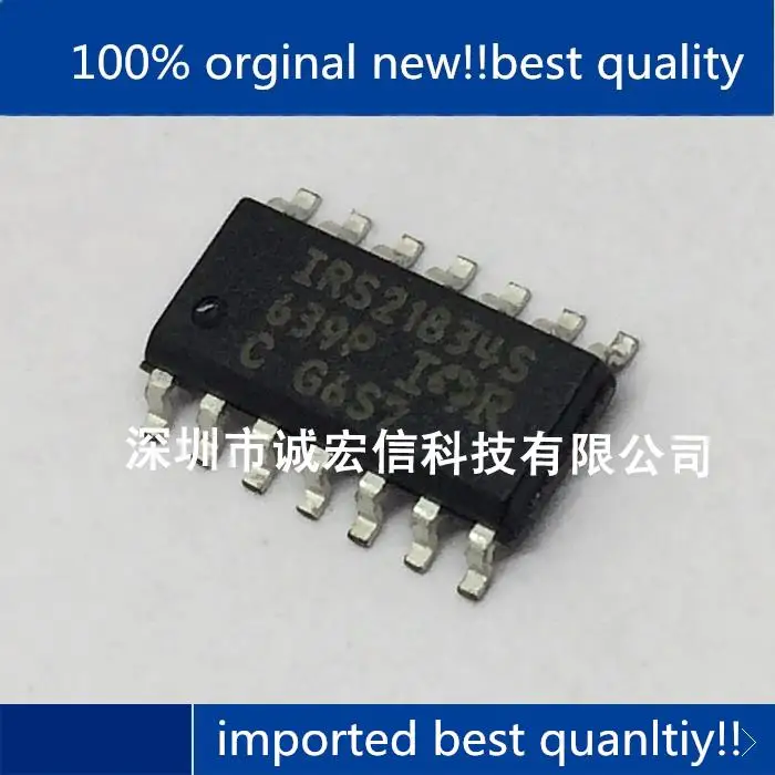 

10pcs 100% orginal new in stock IRS21834S IRS21834SPBF SOP-14 IR new