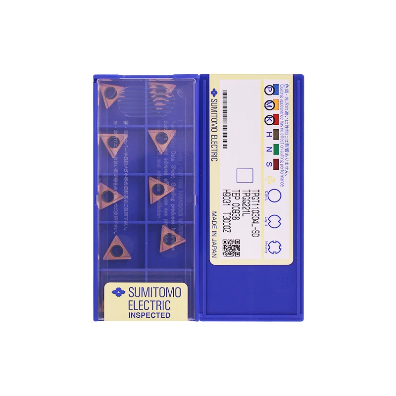 Inserto in metallo duro originale CNC TPGT110304L AC530UT3000ZT1200A per la lavorazione della lama
