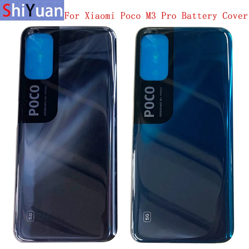 

Battery Cover Rear Door Housing Back Case For Xiaomi Poco M3 Pro Battery Cover with Logo Replacement Parts