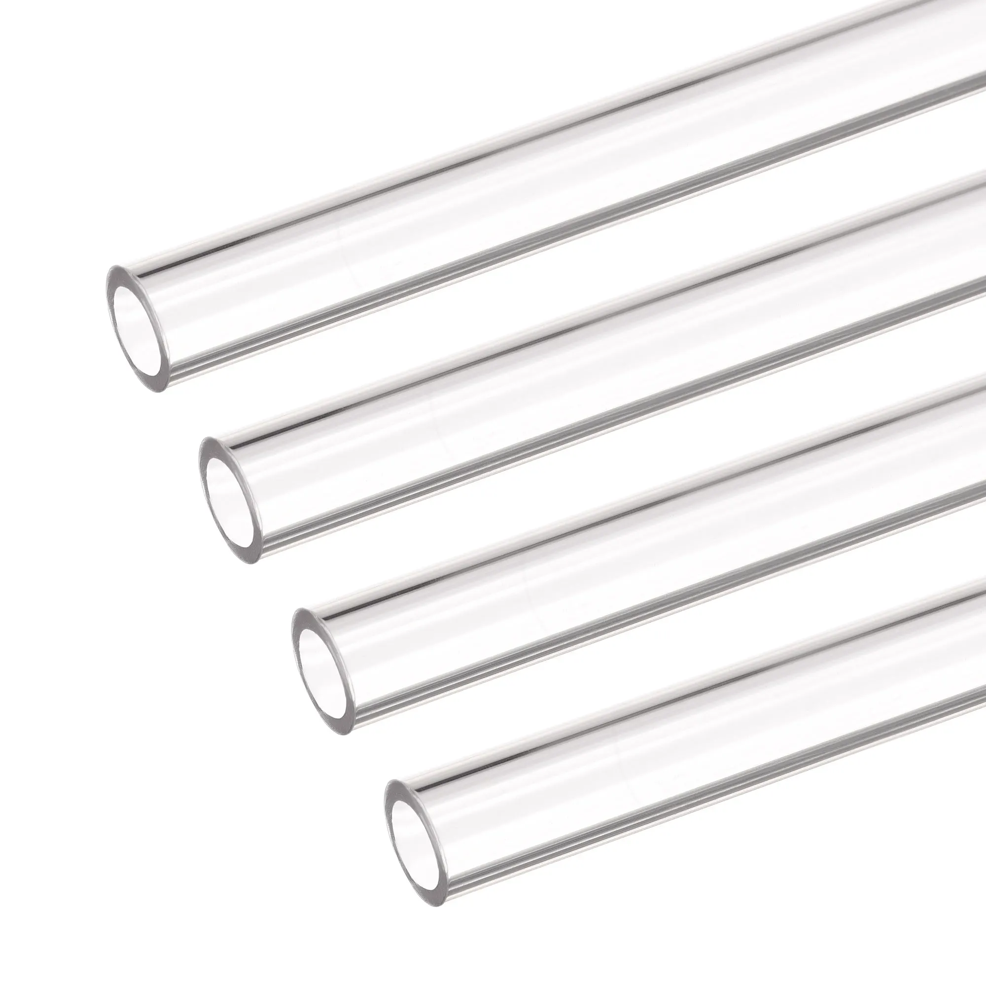 

Uxcell 4pcs PETG Tubing Hard Tube 10mm ID, 14mm OD, 0.5m Length, Clear for PC Water-cooling System