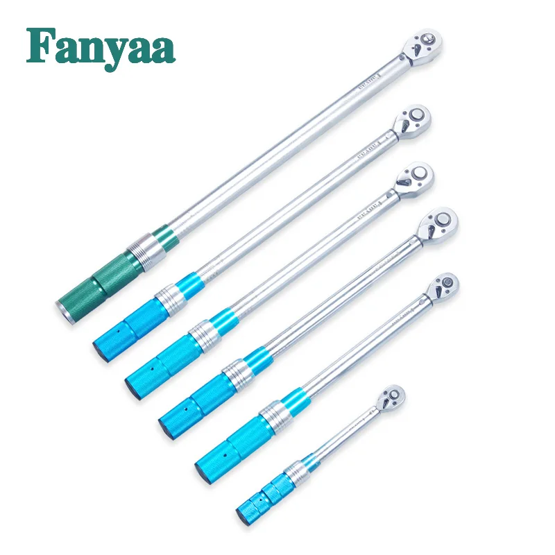 Fanyaa Professional Preset Adjustable Torque Wrench, Range 100-500Nm 3/4 Inch Square Drive Accuracy 4% Hand Tools Spanner