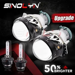 Sinolyn 3.0 Inch Bi-xenon Lens For Hella 3R G5 Car Lenses Headlight Projector D1S D2S D3S D4S D2H Lights Retrofit Car Products
