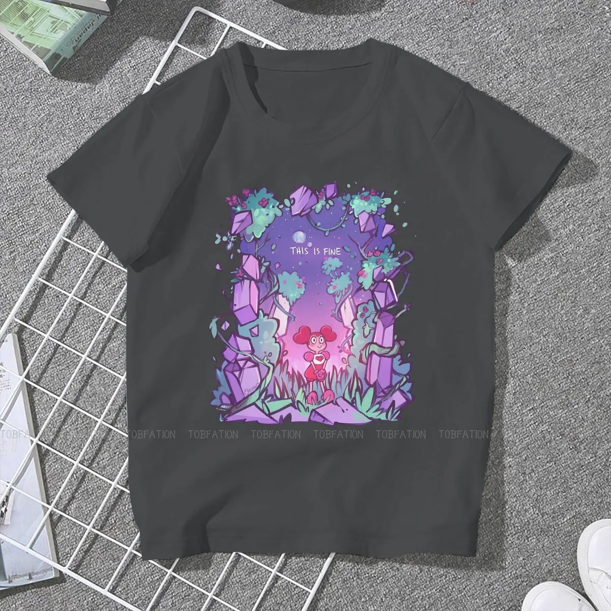 This is Fine Harajuku TShirt Steven Universe Garnet Pearl Printing Tops 4XL 5XL Leisure T Shirt Girl Short Sleeve Unique Gift