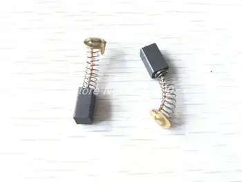 Cepillo de carbón para Motor eléctrico genérico, cepillo de carbón de 6,3mm x 7,3mm x 12,5mm, 6 uds.