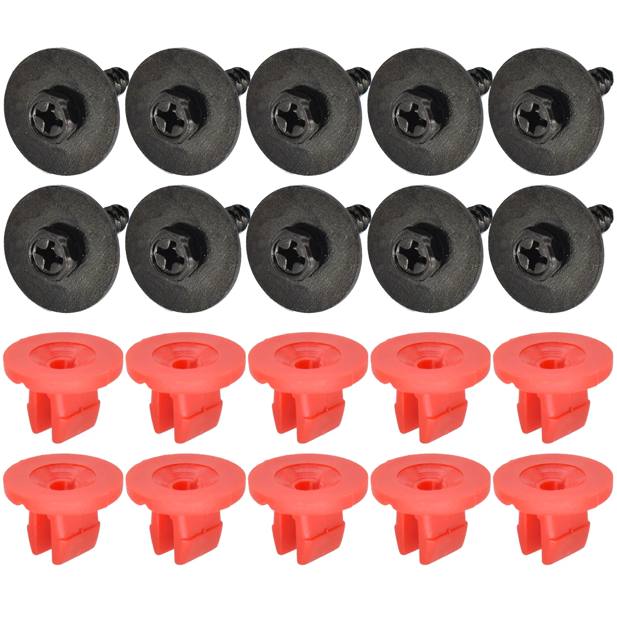 20pcs Car Engine Undertray Cover Clips Screws Bottom Cover Shield Guard for Ford Focus MK2 MK3 Mondeo MK3 MK4 C Max S Max Galaxy