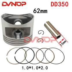 62mm Piston Ring DD350 320cc motorcycle water-cooled cylinder head Piston ring