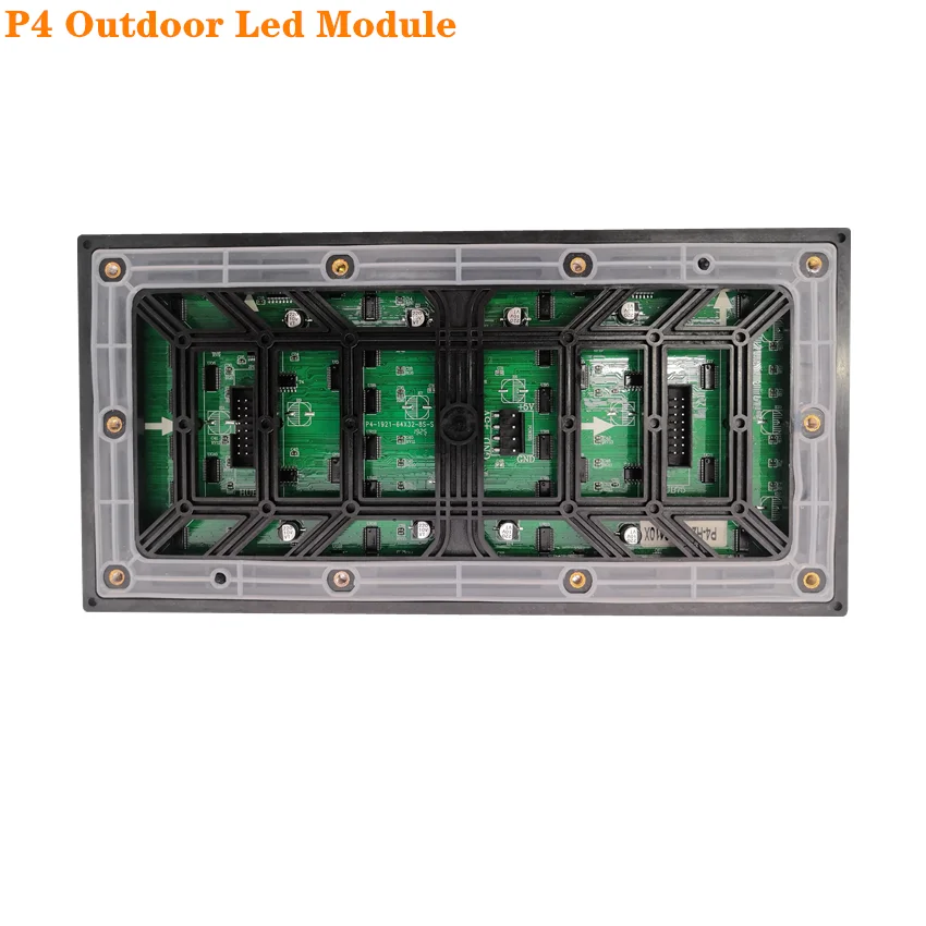 P4 Outdoor LED Display Full Color Outdoor LED Display Matrix Module SMD LED Ekran 256*128Mm 64*32 Titik