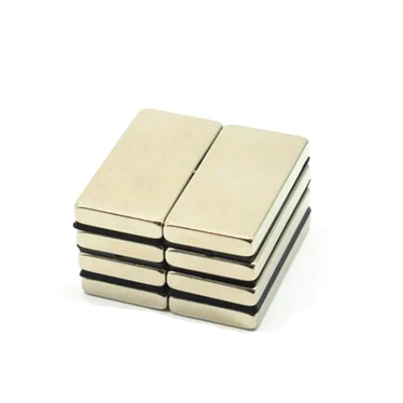 2-20PCS N52 40x20x4 mm Super Strong Sheet Rare Earth Magnet Thickness 4mm Block Rectangular Neodymium Magnets 40mm x 20mm x 4mm