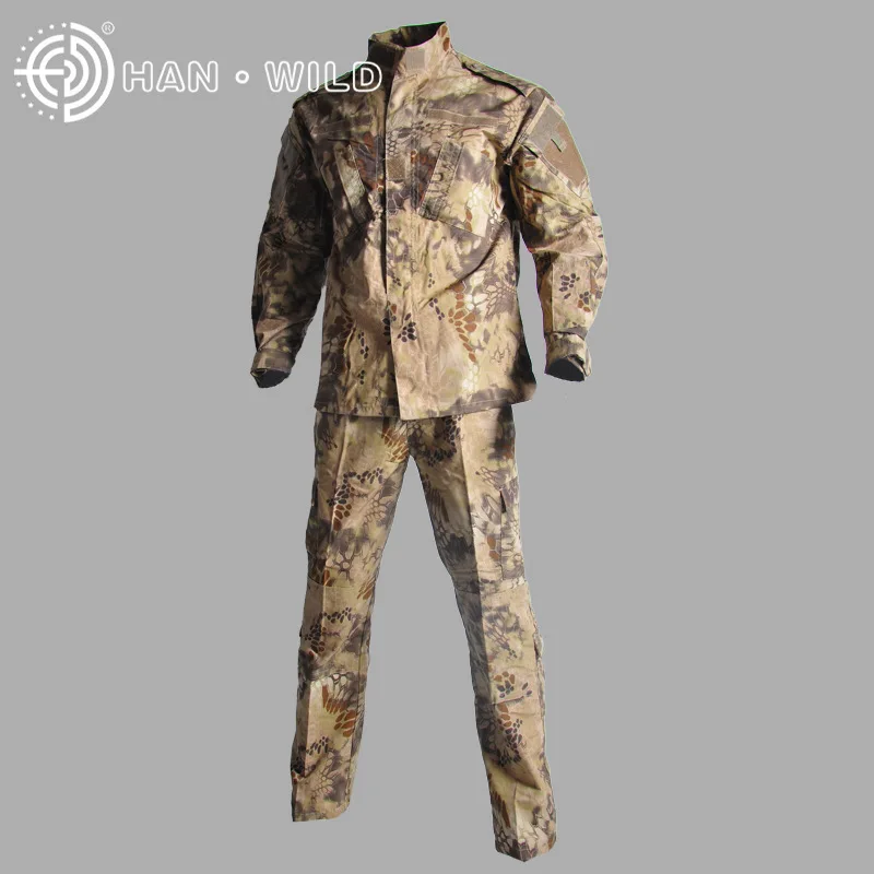 Ropa de caza uniforme camisa + pantalones camisa + pantalones deporte al aire libre Ghillie traje conjuntos ropa de caza