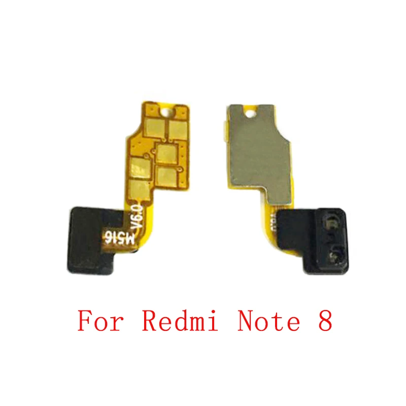 Sensor de proximidade de luz fita flexível para xiaomi redmi note 9 9pro 8 8t 10x k20 k30 redmi 8 7 6 9 9c sensor de proximidade flex