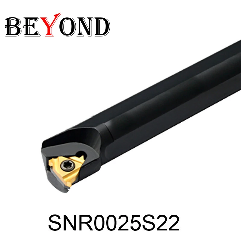 BEYOND SNR0025S22 SNR0025 Internal Threading Tool Holder Carbide Inserts CNC Lathe Turning Tools Cutter SNL0025S22 SNR 22IR SNL