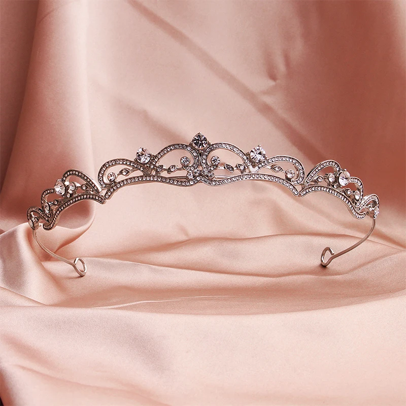 Miallo Newest Baroque Wedding Tiaras and Crowns Bridal Hair Jewelry Accessories Headpieces Princess Tiaras Diadem for Women