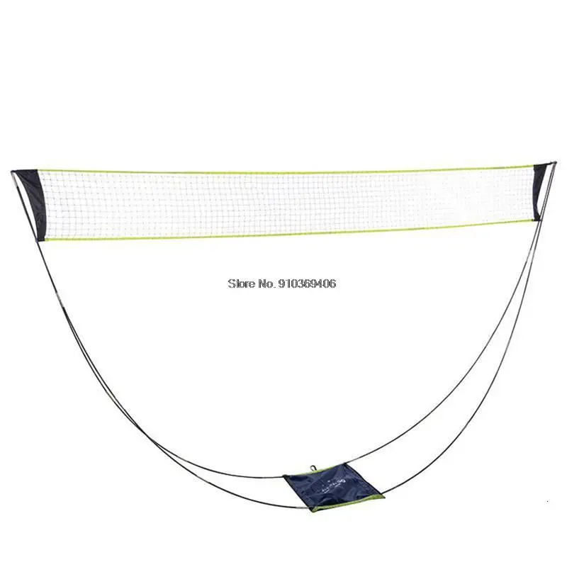 

Portable Badminton Net Professional Badminton Training Square Mesh 3 M Volleyball Training Network Outdoor Tennis Net Frame Bag