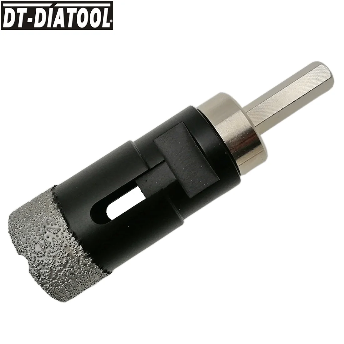 DT-DIATOOL 1pc M14 Buitendraad 3/8 Hexagon Shank Adapter Voor Hand Boor Elektrische Boor Veranderen Draad Converter Boor core Bit