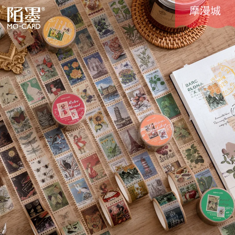 

1pcs/1lot Decorative Adhesive tapes Philatelic Museum Series Scrapbooking DIY Paper Scrapbooking Stickers 5m