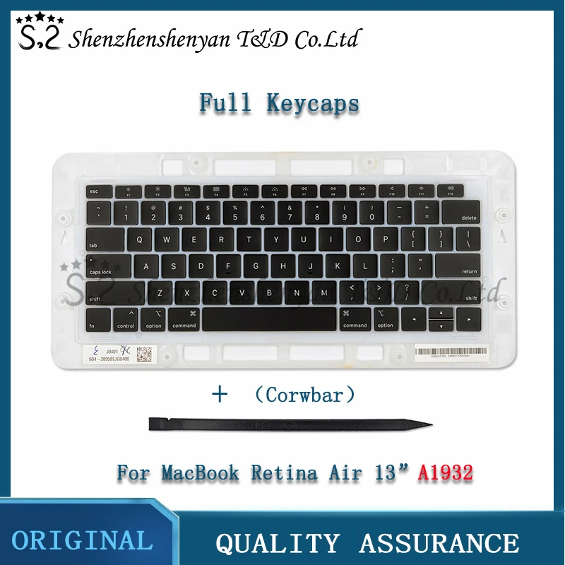 

Brand New A1932 Keyboard Keys For Macbook Pro Retina 13 "Original Keyboard Keys Key Cap Replacement 2018 2019 Year