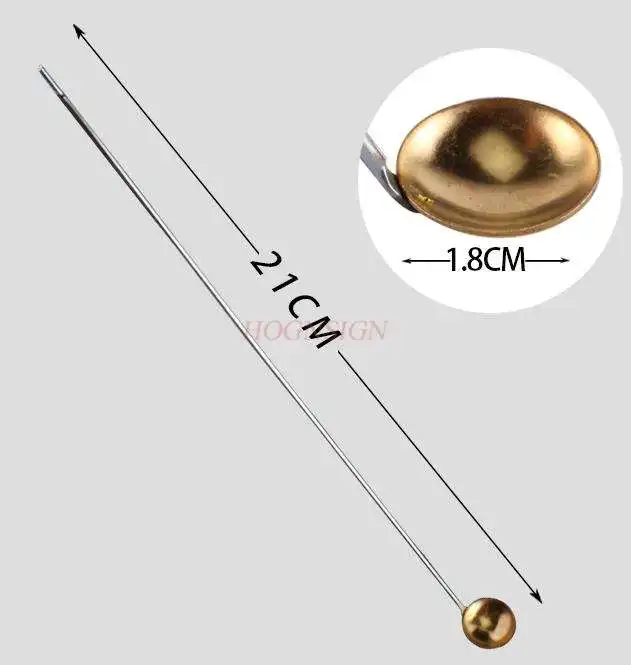 Brennen löffel heizung löffel brennen reaktion werkzeug kupfer löffel chemische experiment ausrüstung lehre instrument