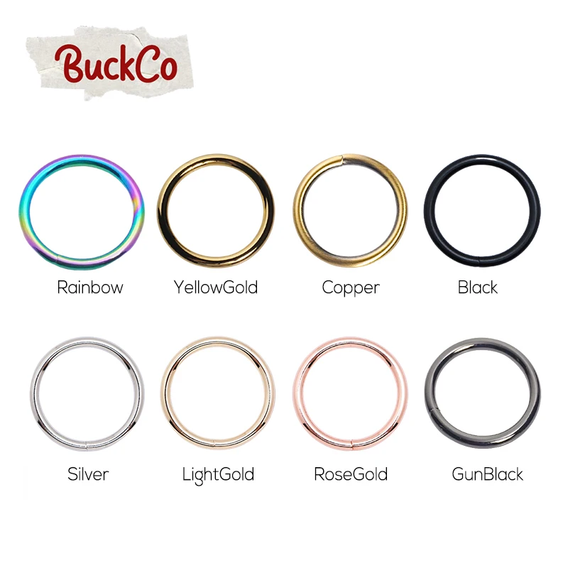 1pc Optional color metal plating ring 30mm hardware accessories for DIY dog collar dog leash backpack with webbing bag