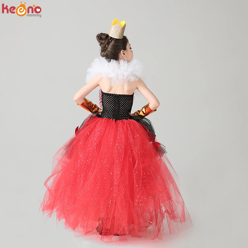 Evil Red Queen Sparkly Girls Tutu Dress Deluxe Wonderland Royal Heart Kids Halloween Fancy Dress Children Pageant Party Costume - AliExpress 1501 Evil Red Queen Sparkly Girls Tutu Dress Deluxe Wonderland Royal Heart Kids Halloween Fancy Dress Children Pageant Party Costume - AliExpress 1501