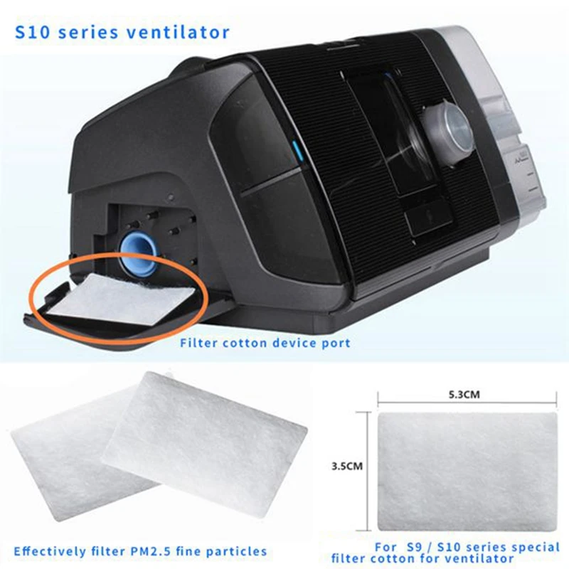 for Resmed Airsense 40 Filters - Disposable Universal Replacement Filters CPAP Filters