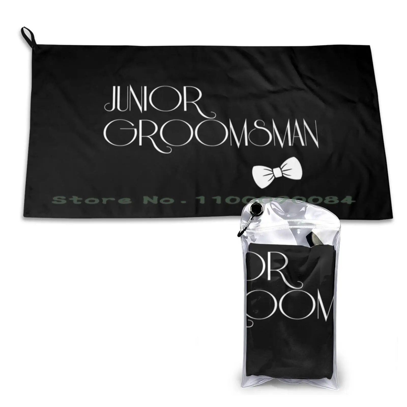 Groomsman Quick Dry Towel Gym Sports Bath Portable Engaged Bachelorette Party Bachelor Party Flower Girl Usher Bride And Groom