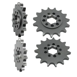 Lopor Motorcycle 525 Chain Front CNC 15T Sprocket For Suzuki DR650 DR 650  1996-2020 XF650 XF 650 1997-2002 DR800 800 1994