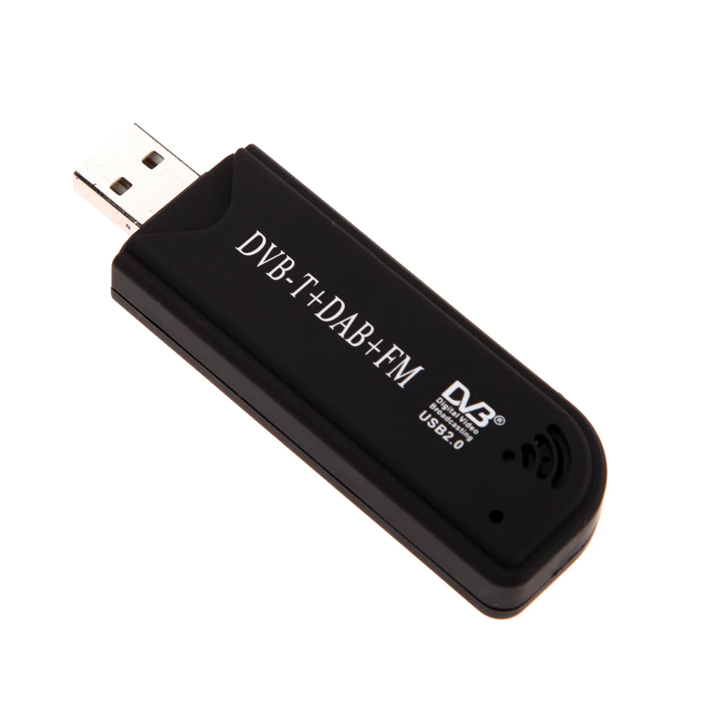 TV stick Mini Portable Digital Receiver USB 2.0 Software Radio DVB-T R820T2 SDR Digital TV Receiver Stick