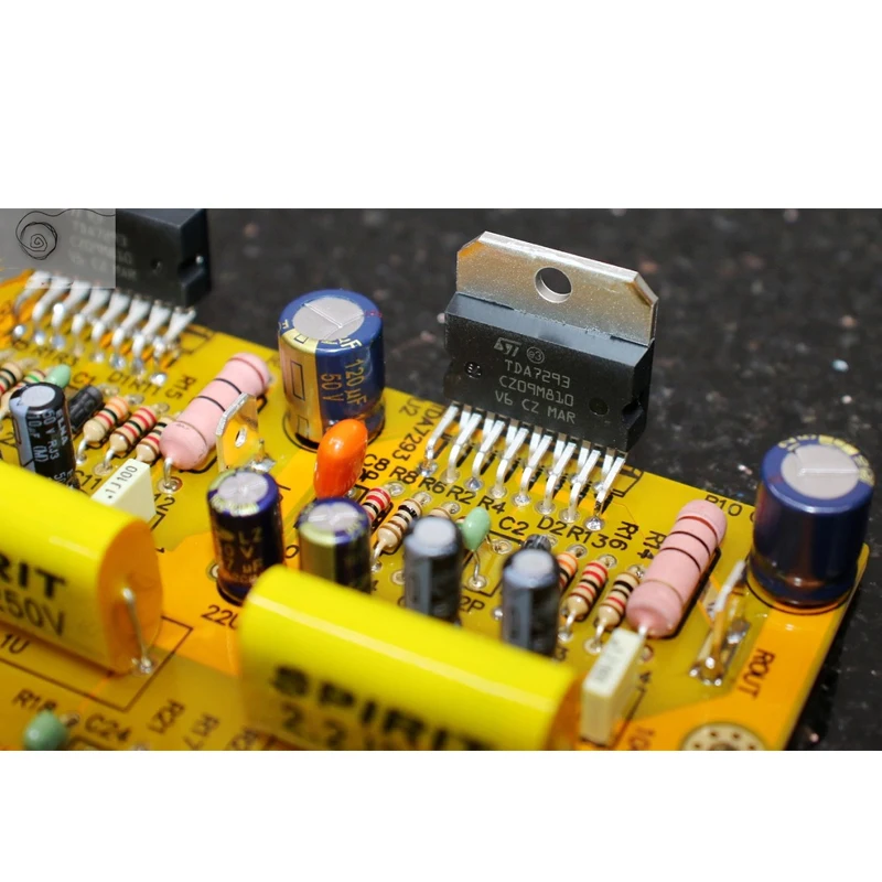 100W*2 AC 24-30V DIY HiFi Power Amplifier TDA7293+NE5532 Pre-stage Combined Power Amplifier/kit/finished Board