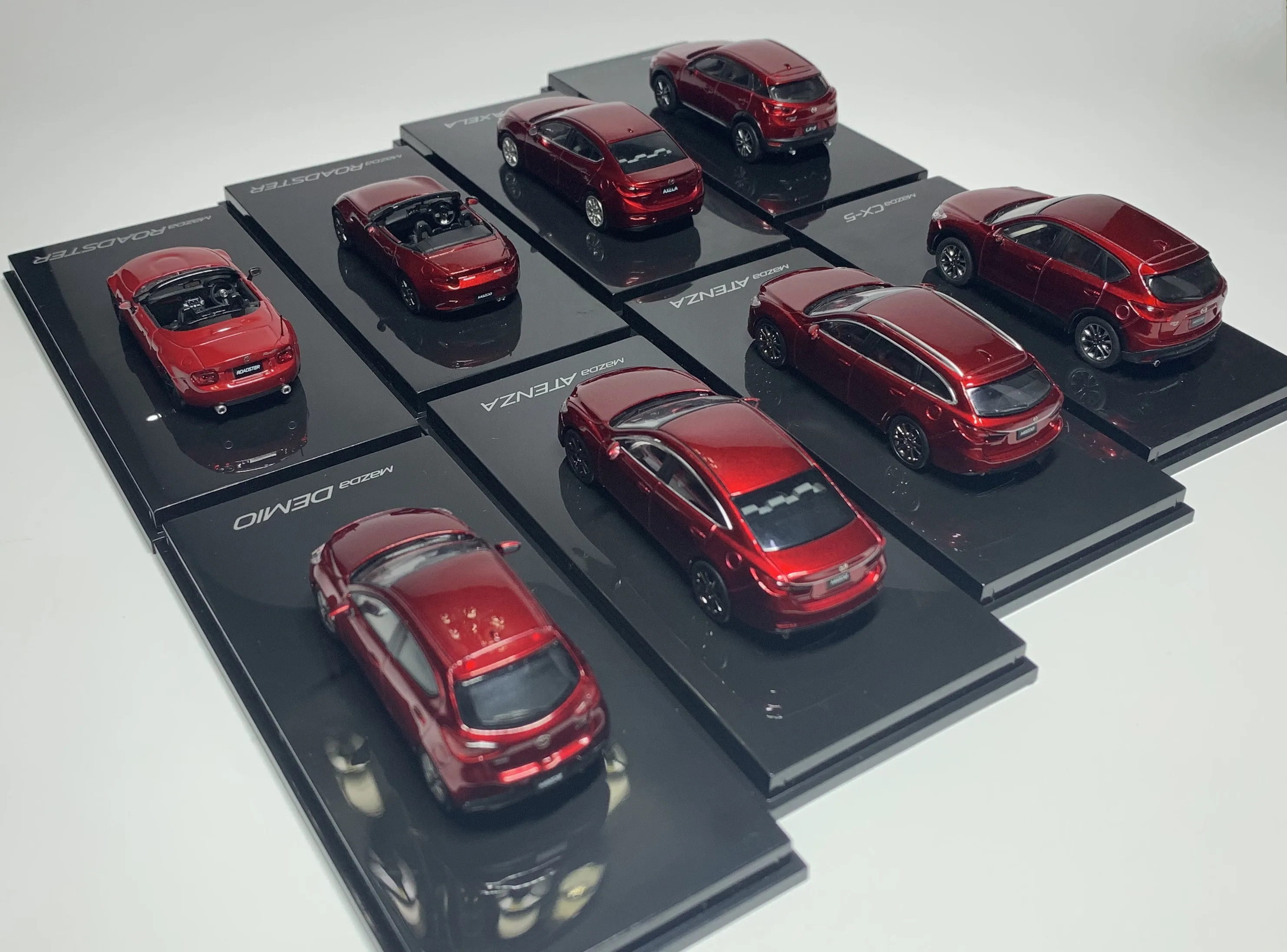 Liga Die Casting Trolley Modelo Brinquedos, velocidade GT 1:64 Mazda MX-5 CX-3 CX-5 ATENZA AXELA DEMIO TOYOTA C-HR CROWN, Liga Colete