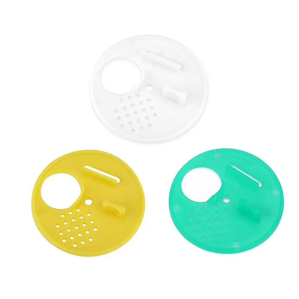 

12PCS Plastic Honeycomb Door Special Rotary Outlet Bee Inlet and Beehive Beekeeping Tools