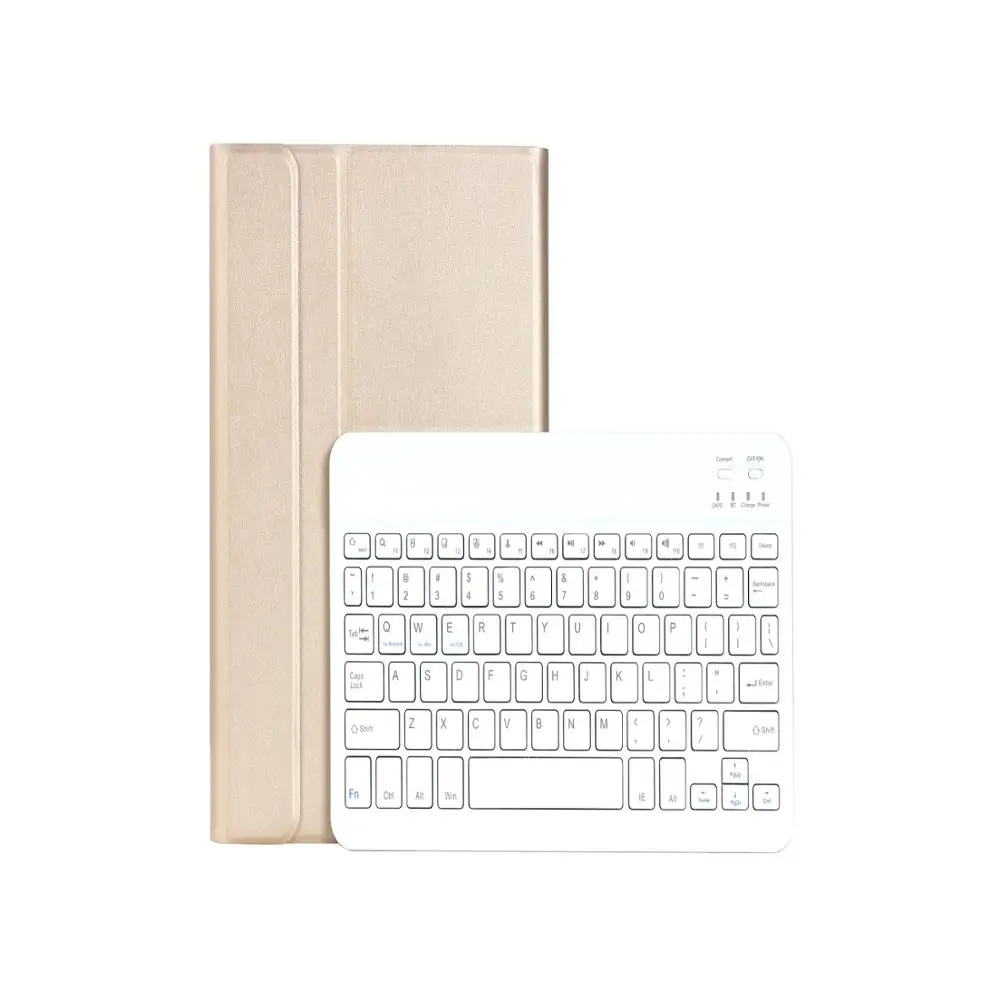 Imagem -03 - Teclado sem Fio para Samsung Tab s6 Lite 10.4 P610 P615 Ultra-fino Destacável Case de Couro de Teclado Bluetooth com Slot de Caneta