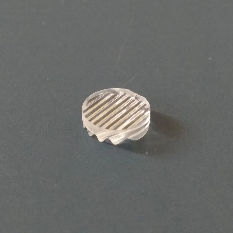 Imagem -02 - Lente Laser Lente da Varredura Tamanho 8x2.1 mm 90 Graus de Superfície Limpa Materiais Pmma Hje8 Alta Qualidade