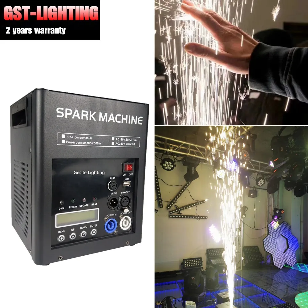 Dmx spark-máquina de fuegos artificiales, alta potencia, con control remoto