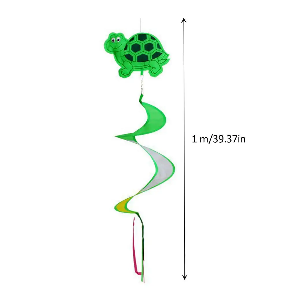 Animal Wind Spinner Window Hanging Colorful Beetle Tortoise Spiral Wind Mill Outdoor Garden Decoration Childrens Toys
