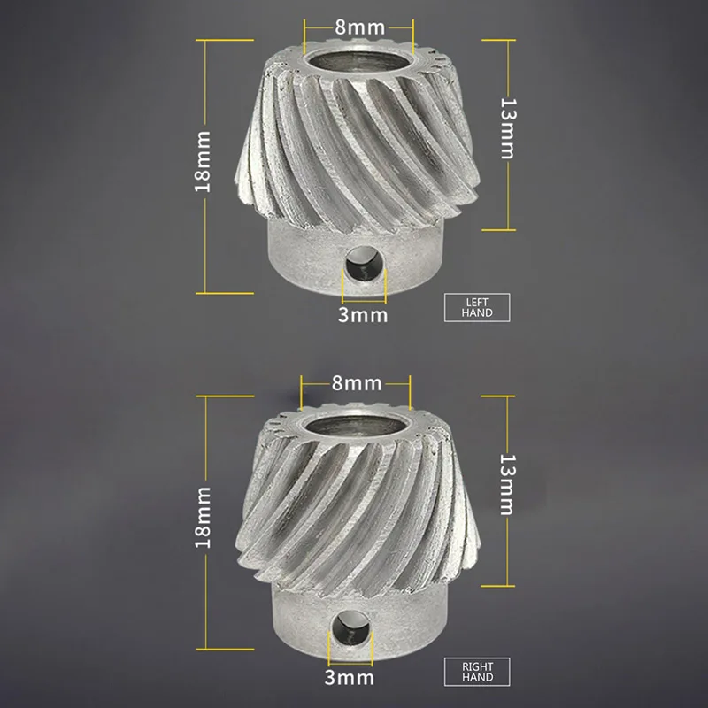 Milling Machine Accessories Tool Feeder Small Bevel Gear Iron Gear Feeder Gear Inside The Cutter of Milling Machine
