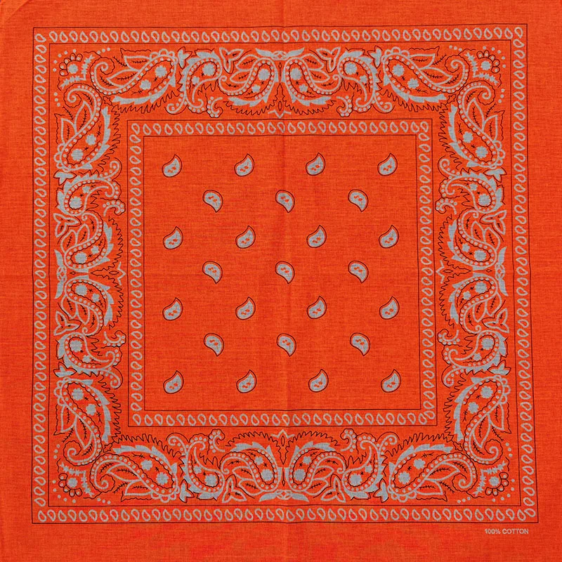 Heldere Kleur Vrouwen Foulard Hip Hop Katoen Vierkante Sjaal Bandana Hoofdband Sjaal Cashew Geschenken Voor Mannen/Jongens/Meisjes