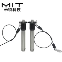 1 unidad 1/16 ""1/4"" 5/16 ""3/8"" 7/16 ""1/2"" 9/16 ""5/8"" 3/4 ""7/8"" 1 ""pulgadas tamaño 304 pasador de liberación rápida de bloqueo de acero inoxidable con cuerda