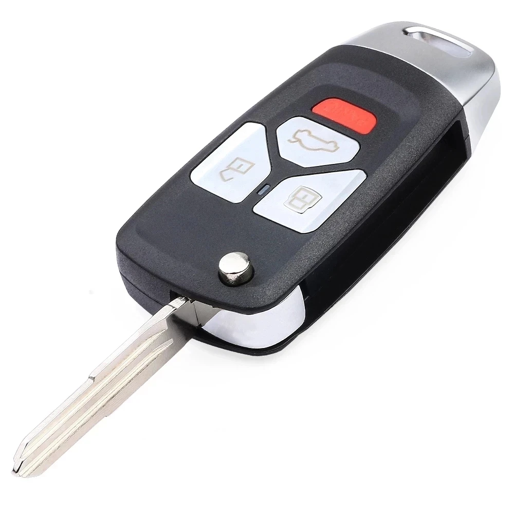 

KEYECU Upgraded Flip Remote Car Key With 4 Buttons 315MHz ID46 Chip for Chevrolet Colorado Canyon H3 2006-2010 Fob L2C0007T