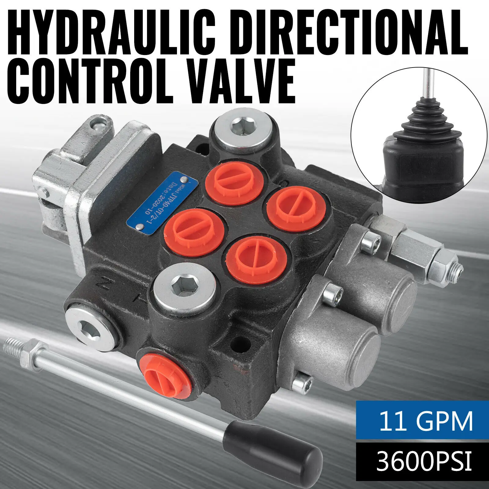 Hydraulic Monoblock Directional Control Valves for Hydraulic Control Tractor Valve Other Machinery Double Acting Cylinder Spools