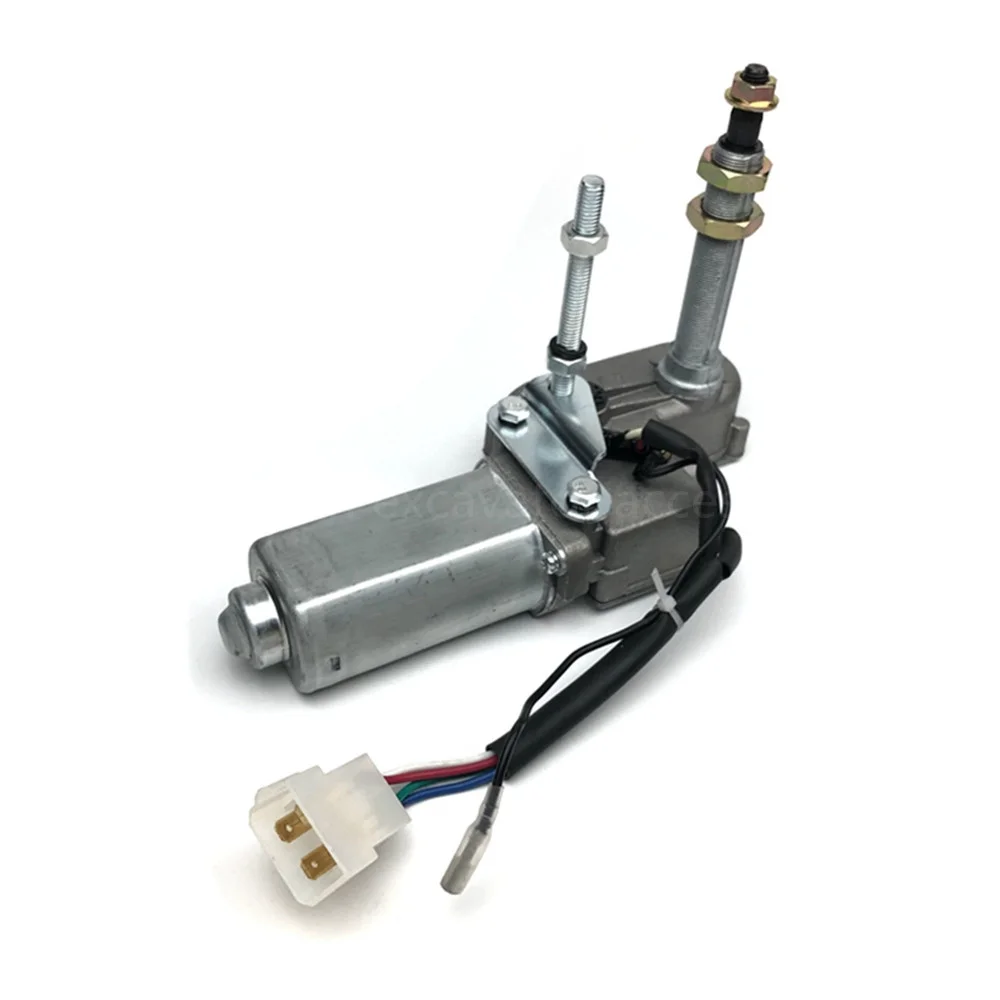 Wiper Motor For Doosan DX90-9C Daewoo DH60-7 80-7 Wiper Motor Wiper Motor 12V Excavator Parts