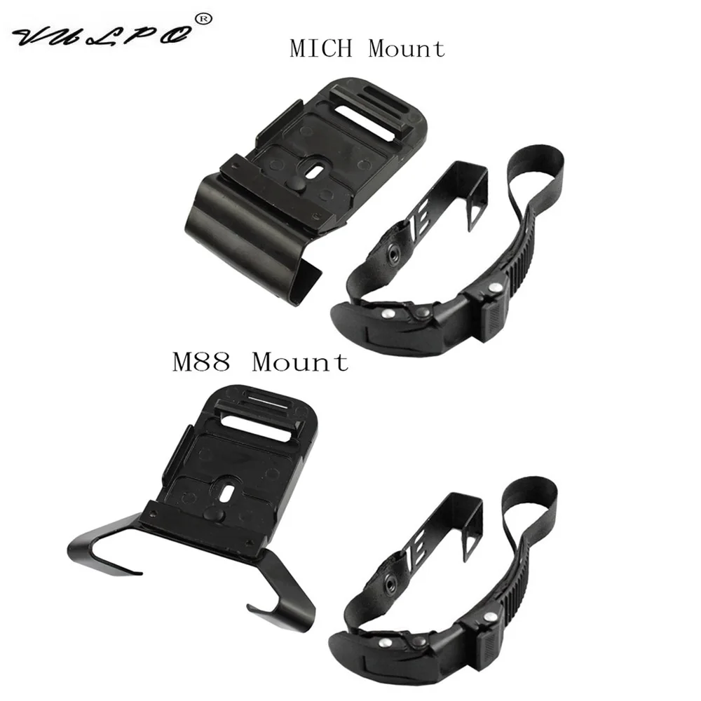 VULPO Tactical Helmet Mount NVG PVS-7 PVS14 Night Vision Goggle Bracket Mount For MICH M88 ACH Helmet