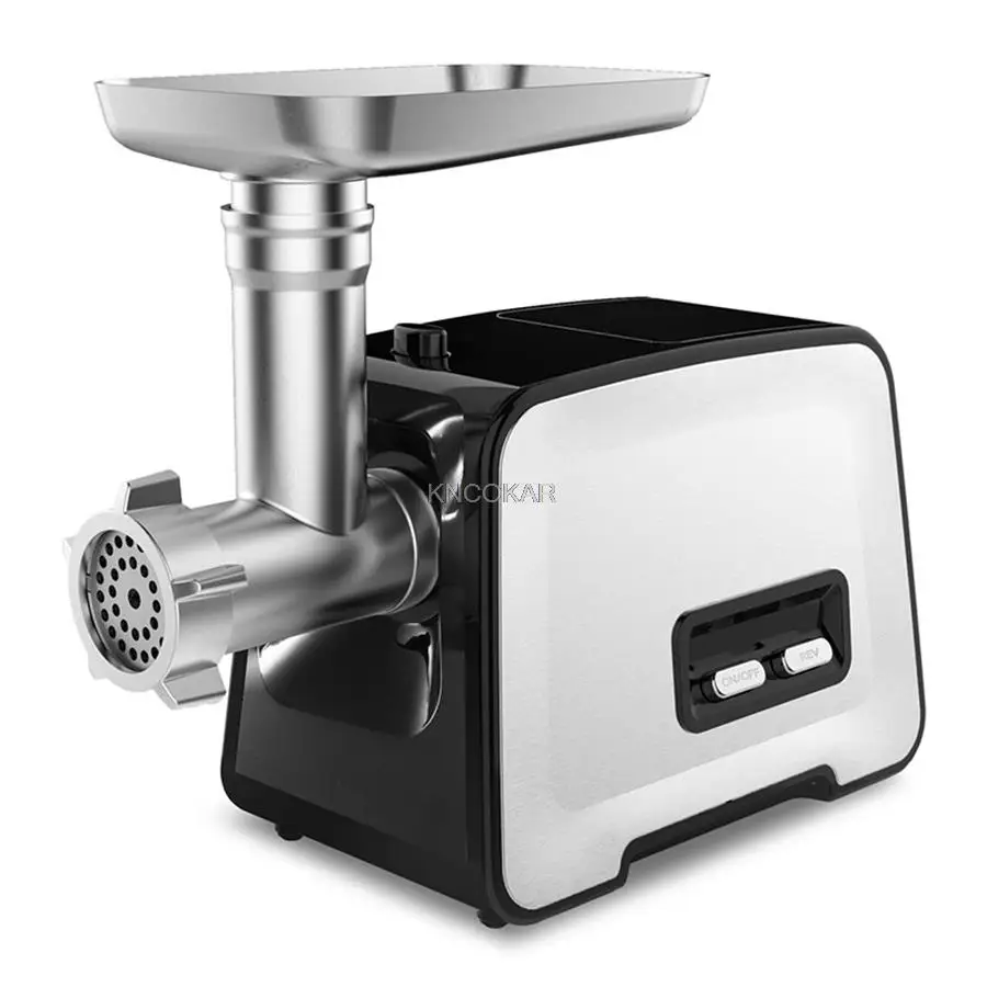 المنزلية بنسبة اللحوم المفرمة ماكينة تعبئة النقانق متعددة الوظائف اللحوم المفرمة الفولاذ المقاوم للصدأ 220V