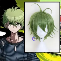 Anime Danganronpa V3:Killing Harmony Rantaro Amami Cosplay Wig Accessories Men Heat resistant synthesis Hair Cosplay Wig